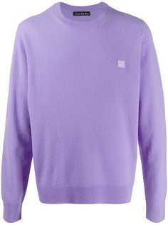 Acne Studios face-motif jumper