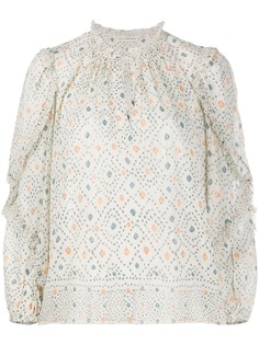 Ulla Johnson Manet geometric blouse
