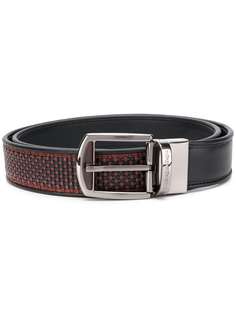 Ermenegildo Zegna woven-panel belt