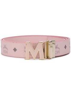 MCM logo plaque belt