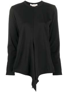 Comme Des Garçons drape design jumper