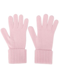 N.Peal ribbed cashmere gloves