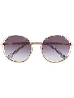 Bvlgari round-frame logo sunglasses