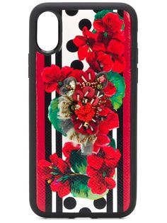Dolce & Gabbana чехол для iPhone с цветочным принтом