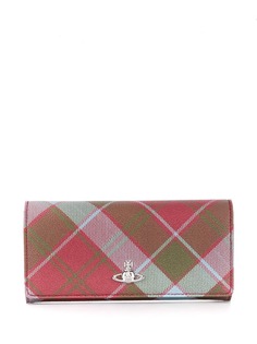 Vivienne Westwood check logo wallet