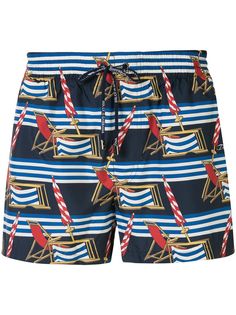 Dolce & Gabbana плавки-шорты с принтом