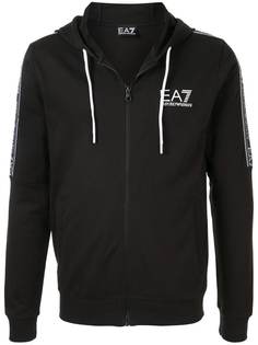 Ea7 Emporio Armani худи на молнии с логотипом