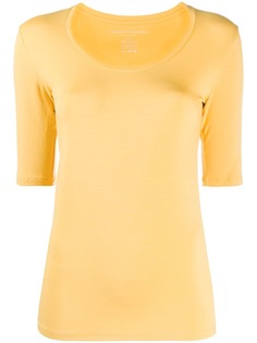 Majestic Filatures scoop neck fitted top