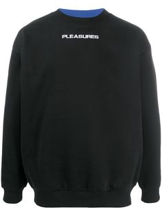 Pleasures logo print sweatshirt