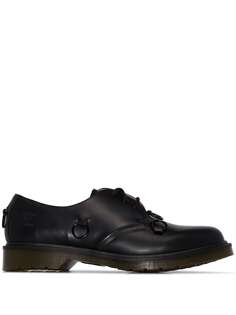Raf Simons X Dr Martens black ring detail Derby shoes
