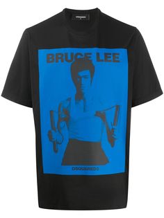 Dsquared2 футболка с принтом Bruce Lee