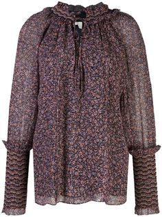 Jonathan Simkhai ditsy floral print blouse