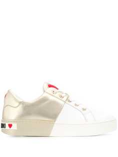 Love Moschino two-tone low-top sneakers
