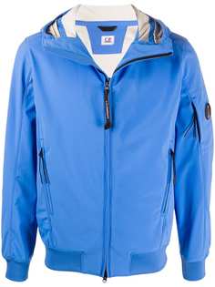 C.P. Company Lens embellished hooded jacket