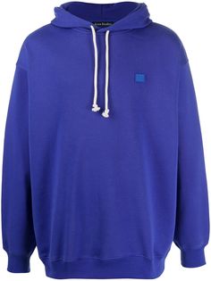 Acne Studios face-motif hoodie