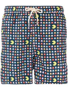 Mc2 Saint Barth Pacman-print swim shorts