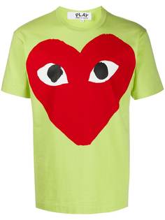 Comme Des Garçons Play logo print T-shirt