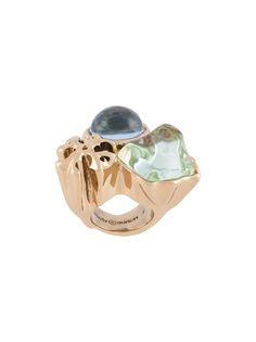 Tory Burch кольцо Roxanne с кристаллами
