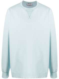 Acne Studios толстовка оверсайз с логотипом