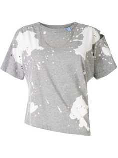 Maison Mihara Yasuhiro asymmetric tie-dye T-shirt