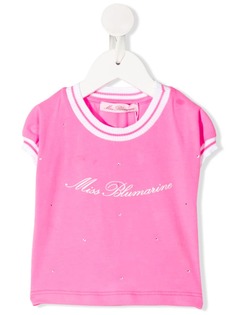 Miss Blumarine diamanté T-shirt