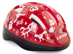 Шлем Larsen Kiddy Размер S (44-46cm) Red