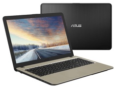 Ноутбук ASUS VivoBook X540MA-GQ409 Black 90NB0IR1-M16800 (Intel Pentium N5000 1.1 GHz/8192Mb/256Gb SSD/Intel HD Graphics/Wi-Fi/Bluetooth/Cam/15.6/1366x768/Endless OS)