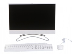 Моноблок HP 22-c1003ur White 6PD33EA (AMD Ryzen 3 3200U 2.6 GHz/4096Mb/1000Gb + 128Gb SSD/AMD Radeon Vega 3/Wi-Fi/Bluetooth/Cam/21.5/1920x1080/Windows 10 Home 64-bit)