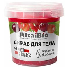 AltaiBio Скраб для тела Черешня