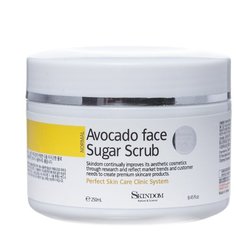 SKINDOM скраб для лица Avocado