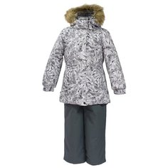 Комплект с брюками Huppa Renely 1 41850130-714 размер 110, white pattern/ gray