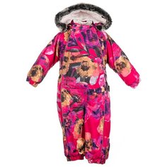 Комбинезон Huppa Reggie 1 36020130-817 размер 80, 81763 fuchsia pattern
