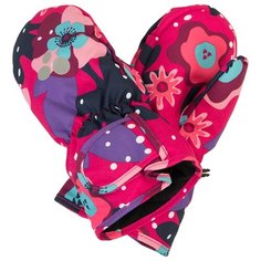 Рукавицы Liina Huppa, 81963 fuchsia pattern, размер 2