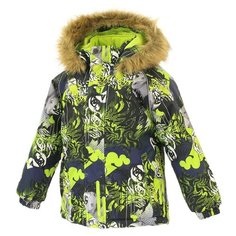 Куртка Huppa размер 92, lime pattern