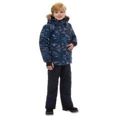 Комплект с брюками Premont Первый Полет Бомбардье WP82201 размер 116, dark blue