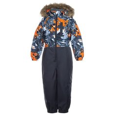 Комбинезон Huppa Willy 31900030-928 размер 92, 92848 GRAY PATTERN/ DARK GRAY