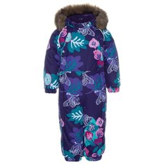 Комбинезон Huppa Keira 31920030 (94009 / 94028 / 94063 / 94073) размер 98, 94073, dark lilac pattern