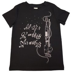 Футболка ЁМАЁ размер 122, черный