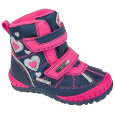 Ботинки Mursu размер 24, синий/фуксия