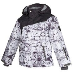 Куртка Huppa Isla 17820020 размер 146, 73320, white pattern/ gray
