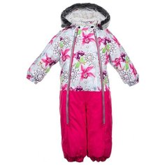 Комбинезон Huppa Devon 2 36160230 (81520 / 81553 / 81509) размер 98, 81520, white pattern/ fuchsia