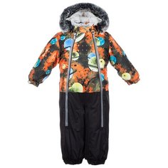 Комбинезон Huppa Devon 2 36160230 (82722 / 82707 / 82709 / 82735) размер 98, 82722, orange pattern/ black
