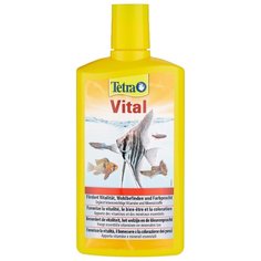 Витамины и добавки Tetra кондиционер Vital для создания естественных условий в аквариуме 500 мл