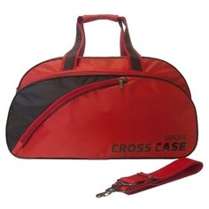 Сумка спортивная Cross Case CCS-1039, красный/черный