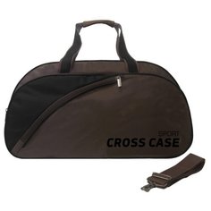 Сумка спортивная Cross Case CCS-1039, коричневый/черный