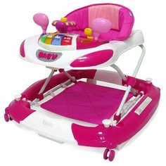 Ходунки Nuovita Carrozza розовый