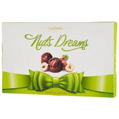 Набор конфет Magnat Nuts Dreams из молочного шоколада с пралине из лесного ореха и орехового крема, 123 г