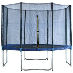 Каркасный батут ECOS BT12-3 366х366 см синий