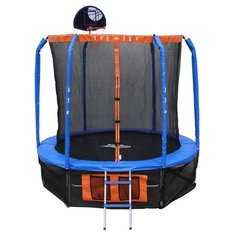 Каркасный батут ECOS BS-8FT-3 244х244х235 см черный