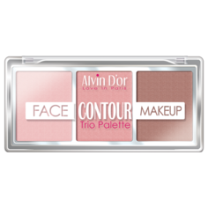 Alvin Dor Палетка для контурирования Face Contour Makeup Trio Palette 01 light